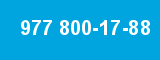 977 800-17-88